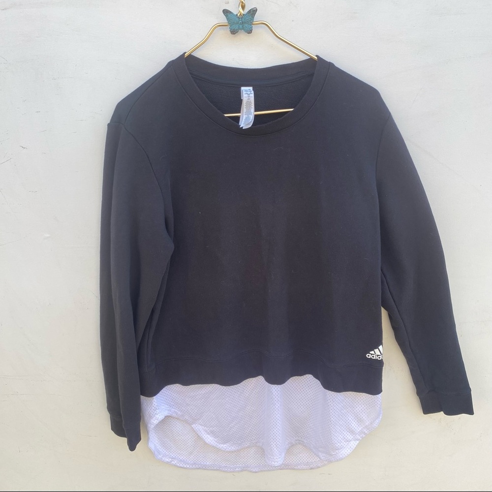 Adidas Long Sleeves sweater sz Large